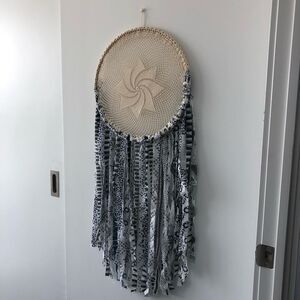 Blue and White bohemian Dreamcatcher